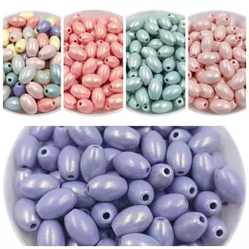 Швейные принадлежности для DIY для ожерелья, браслета, бусины Macaron Color For Handmde, акриловые граненые бусины 10 шт. жёлтый