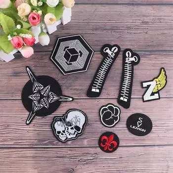 Швейные принадлежности для джинсов, рюкзаков, одежды, наклеек, наклеек, нашивок, аппликаций на одежду 6