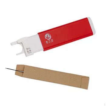 Швейный нитевдеватель автоматический вспомогательный инструмент легкий для вышивки крестом синий