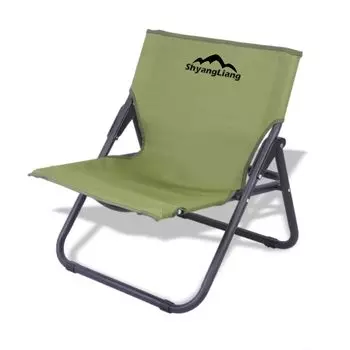 ShyangLiang Camping Bonfire Low Abrasion 600D Cherry Blossom Viewing Mountain Outdoor Portable Chair и более прочный стул, стул, стул, устойчивый, зелёный