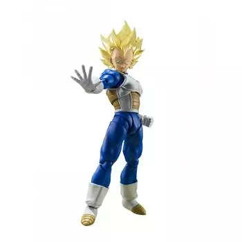 SHFiguarts Dragon Ball Z Супер Сайян Вегета - Пробуждение Крови Супер Сайяна - Приблизительно. 135 мм ПВХ и АБС окрашенная подвижная фигурка