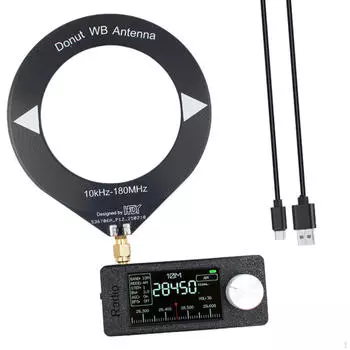 SI4732 Мини-радио Компактный разъем для наушников Трансляция для пешего туризма Black Red