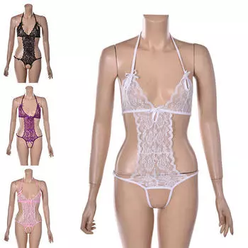 Сиамский открытый файл, утолщенный цветок, протекающий назад, обнажающий грудь, сексуальный комплект эротического нижнего белья для взрослых