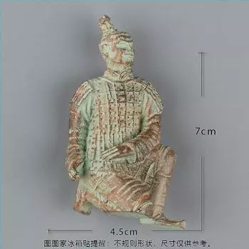 Сиань, провинция Шэньси, Китай Туристический сувенир Терракотовые воины Магнит на холодильник 3D форма Цинь Шихуан Цинь Ма