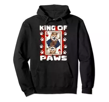 Сиба-ину Paw King King of Hearts Сиба-ину Парка и чёрный