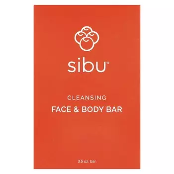 Sibu Beauty, очищающее мыло для лица и тела, 3,5 унции