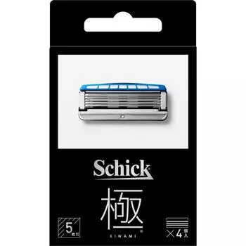 sic japan Chic Kiwami Plus X 2 лезвия, 4 сменных лезвия Мужские сменные лезвия Бритвы для мужчин Будьте осторожны, чтобы не пораниться при замене лезвий