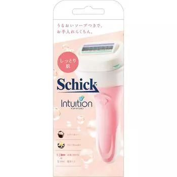 sic japan Cic. Держатель для влажной кожи Intuition с лезвием + 1 сменное лезвие Держатель для женских бритв При замене лезвия будьте осторожны, чтобы не повредить его.