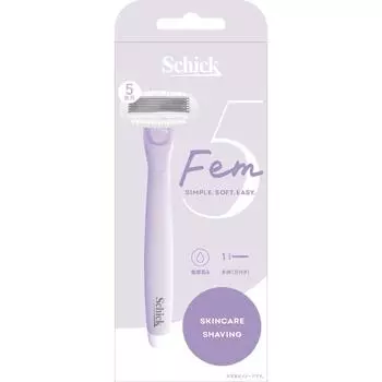 sic japan Femme Hydro Silk Holder с лезвиями 1 шт. Держатель для женских бритв. Будьте осторожны, чтобы не пораниться при замене лезвия.. Поместите