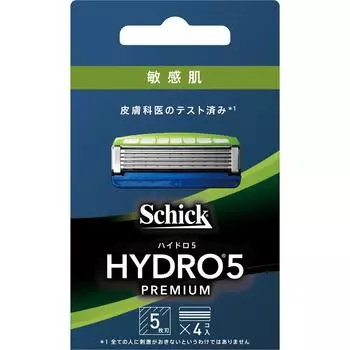 sic japan sic hydro Hydro 5 Premium Сменные лезвия - для чувствительной кожи - 4 шт. Сменные лезвия для мужчин Бритвы для мужчин При замене лезвия будьте осторожны