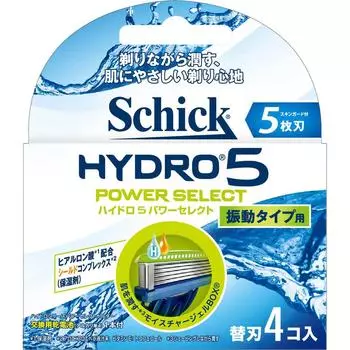 sic japan Thick Hydro 5 Power Select 4 сменные лезвия мужские сменные лезвия бритвы для мужчин мужские сменные лезвия