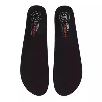 Sidas Baseball 3D M 322941103 Стелька для бейсбола Стелька для поддержки свода стопы Амортизация Устойчивость Сцепление Амортизация Клубные мероприятия Студент [SIDAS] чёрный