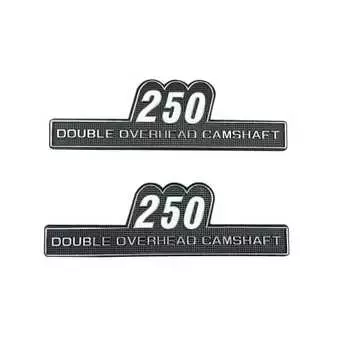 Side cover emblem 250 left and right set