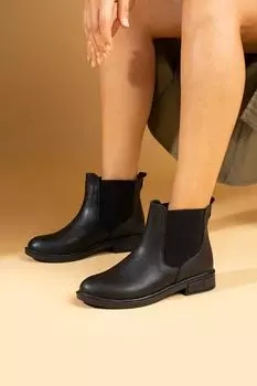 Side Elastic Warm Lining Women s Boots 57-109-24