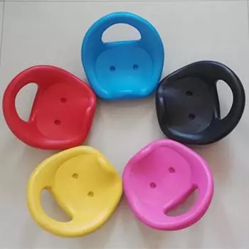 Сиденье для детского велосипеда Эргономичный дизайн для детских трехколесных велосипедов Портативное и прочное седло со спинкой для балансировочных транспортных средств чёрный