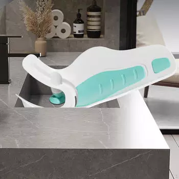 Сиденье для детской ванночки с надежными присосками для комфортного купания серый