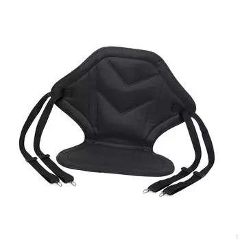 Сиденье для каяка, гребная лодка для рыбалки, каякинг, удобная поддержка спины, регулируемые ремни, нескользящие