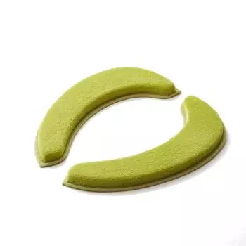 Сиденье для унитаза FUJIEI Marshmallow, скандинавская толщина, пушистый унитаз, легко потребляет энергию, трудно изготавливается в Японии, подушка, зеленая, 2,5 см, сиденье MB-801,