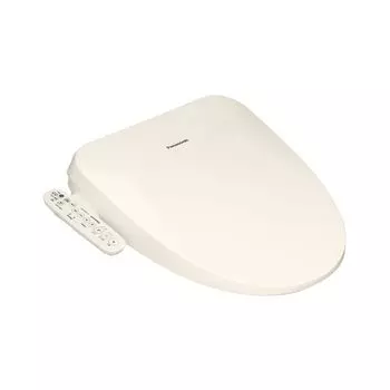 Сиденье для унитаза Panasonic с функцией мытья горячей водой. Тонкий и чистый дизайн с просторным туалетным пространством. (Пастель цвета слоновой кости) DL-ESX10-CP