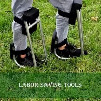 Сиденье из нержавеющей стали для коленей, уменьшающее онемение ног, защита коленей, эргономичное сиденье для садоводства и фермерских работ серебряный