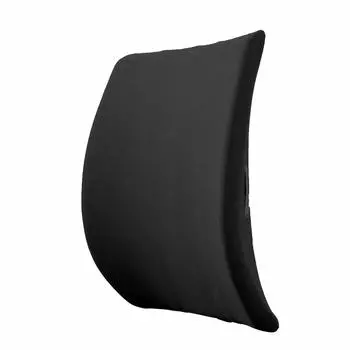 Сиденье-ковш с тонкой серой спинкой-Huggar - чёрный