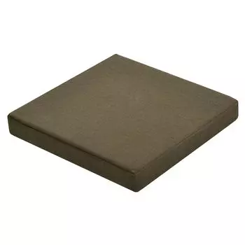 Сиденье Shinnwa с двухслойной пеной с эффектом памяти, высокая эластичность, 40 см x 40 см x 5 см, сиденье для квадратного пола, удобная подушка для сиденья коричневый