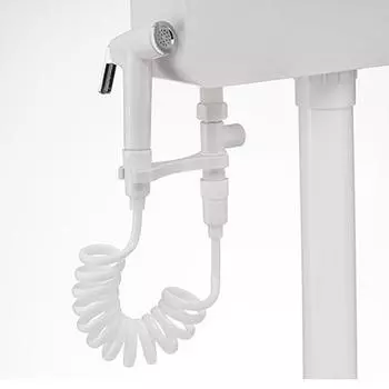 Сиденье Унитаз Промывочное санитарное устройство Биде Распылительная головка Комплект для очистки шланга-распылителя