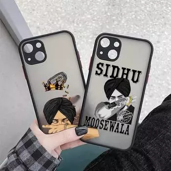 Sidhu Moose Wala singer legends never die Phone Case matte transparent For iphone 11 12 13 7 8 plus mini x xs xr pro max cover iPhone12