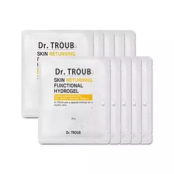SIDMOOL Dr.Troub Skin Returning Functional Hydrogel Mask 30 г * 10 шт.