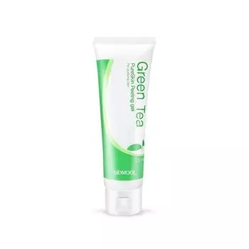 Sidmool Green Tea Pure Skin Peeling Gel (120 мл 4,05 жидких унций) Отшелушивающий отбеливающий отшелушивающий эффект для лица для лица