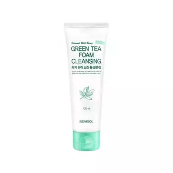 SIDMOOL Очищающая пенка для кожи с зеленым чаем 120 мл 1 PCS