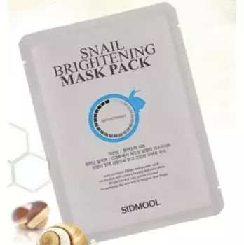 SIDMOOL Snail Brifying Mask Pack 20g * 5PCS (Отбеливание / Осветление)