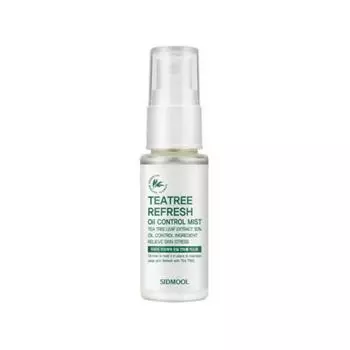 SIDMOOL Tea Tree Освежающий спрей для контроля жирности 30 мл 1 PCS