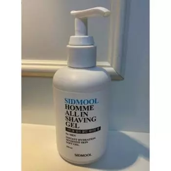 Sidmul Homme All-in Shaving Gel, 3 packs, 200ml