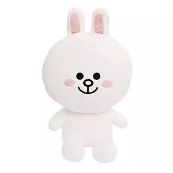 Сидячая кукла Line Friends Connie, 22см, белый