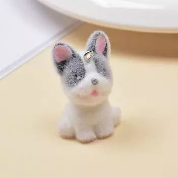 Сидячая поза, брелок в виде шерстяного медведя, милый, модный, изысканная кукла из смолы, брелок, подвеска на рюкзак One Size