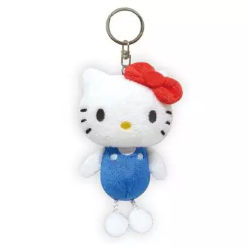 Сидящая мягкая игрушка Hello Kitty с ножками серии Sanrio [K&Company] [брелок-талисман]