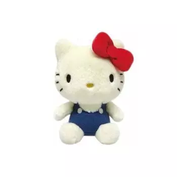 Сидящая мягкая игрушка Hello Kitty серии 70-х годов K Company, красная, В169 x Ш140 x Г108 мм KT70-ON-RD