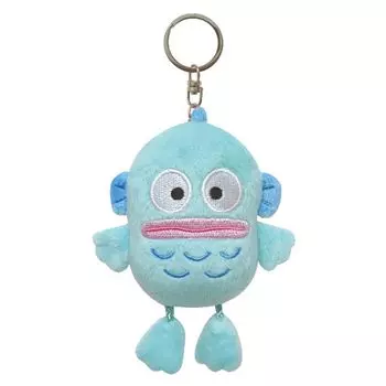 Сидящая плюшевая кукла Hangyodon с ножками серии Sanrio [K&Company] [брелок-талисман]