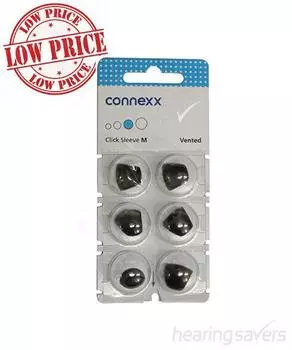 Siemens Signia Pack из 6 защелкивающихся чехлов (Вентилируемый-средний ) Бесплатная доставка