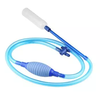 Сифон для аквариума Сифон для аквариума Пылесос Насос Полуавтоматический Устройство для смены воды Фильтр для гравийной воды Аксессуары для Acuario