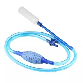 Сифон для аквариума Сифон для аквариума Пылесос Насос Полуавтоматический Устройство для смены воды Фильтр для гравийной воды Аксессуары для Acuario