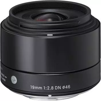 SIGMA Art 19mm DN Объектив с фиксированным фокусным расстоянием для беззеркальных камер Sony F2.8 Широкоугольный объектив, Черный, E-Mount (Код товара 929749)
