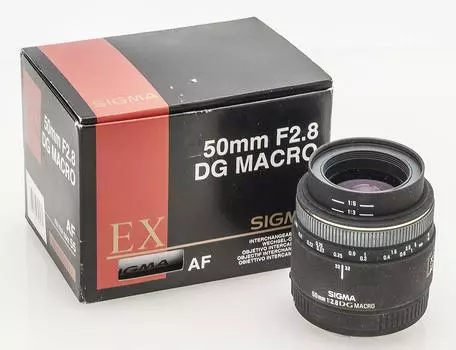Sigma SIGMA Single Focus Macro Lens MACRO 50mm EX DG for Canon Full Size Compatible F2.8