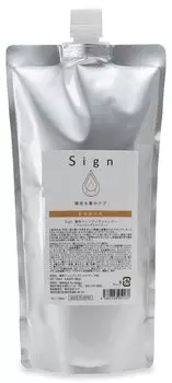 Sign Medicated Cleansing Shampoo 700 мл Amino Acid Scalp Care Hair Growth Shampoo [Refill] Quasi-лекарство