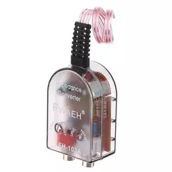 Сигнал динамика высокого уровня на адаптер RCA низкого уровня для автомобильного аудио сабвуфера