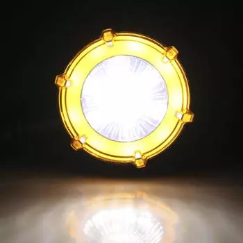 Сигнальная лампа для гоночного мотоцикла, скутера, квадроцикла, мотоцикла, указатели поворота, дневные ходовые огни, пара указателей поворота, светодиодные мигалки Yellow and White