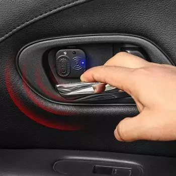 Сигнальные лампы на дверях автомобиля Беспроводная точная ИК-индукция Голосовое напоминание Светодиодные сигнальные лампы на дверях автомобиля Сигнализация безопасности на дверях автомобиля france