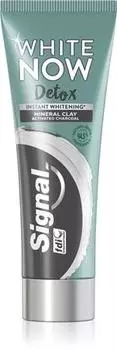 Signal White Now Detox Charcoal dentifrice blanchissant au charbon actif TU прозрачный
