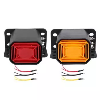 Сигнализация заднего хода грузовика 112 дБ водонепроницаемый автомобильный зуммер заднего хода предупреждающий сигнальный гудок для экскаватора прицепа YC317A: WAA Sound